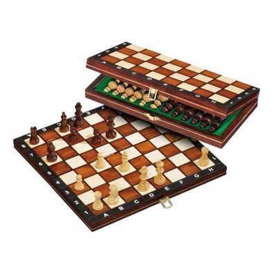 Schachspiel - Reiseschach - klein - Breite ca. 27 cm