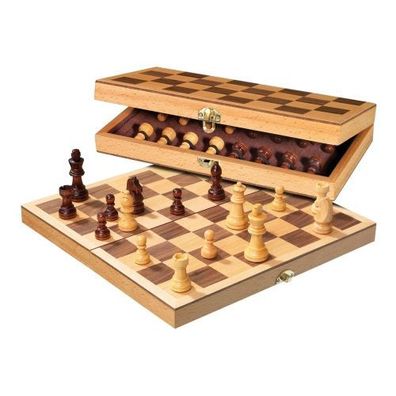 Schachspiel - Schachkassette - standard - Breite ca. 30 cm