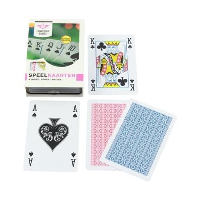 Spielkarten Plastik 54 Blatt