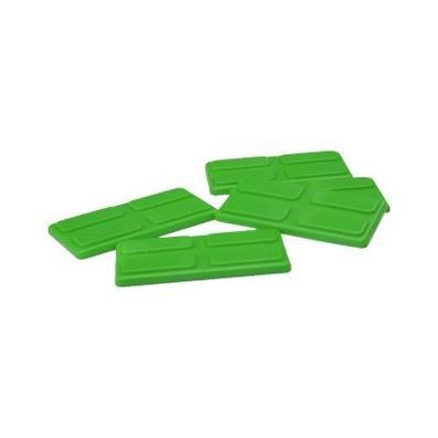 Spielsteine - rechteckig - grün