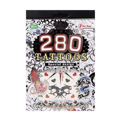 Tattoo Stickerbuch (280) sortiert