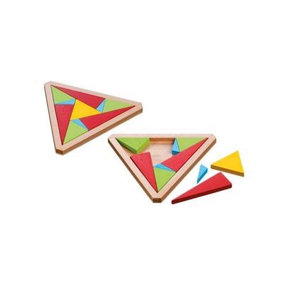 Triangular Puzzle - Level 3 - 10 Puzzleteile