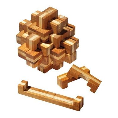 Verflixter Knoten - 24 Puzzleteile - Denkspiel - Knobelspiel - Geduldspiel