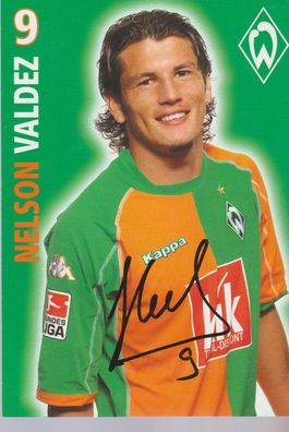 Nelson Waldez Autogramm Werder Bremen