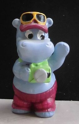 Ü-Ei Figur 1996 (EU) Happy Hippos (Holiday) auf dem Traumschiff - Tele Toni