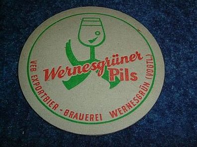 Bierdeckel-VEB Exportbier Brauerei Wernesgrün