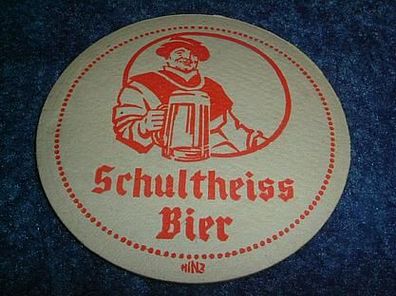 Bierdeckel--Schultheiss Bier