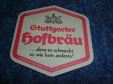 Bierdeckel--Stuttgarter Hofbräu