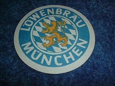 Bierdeckel--Löwenbräu München