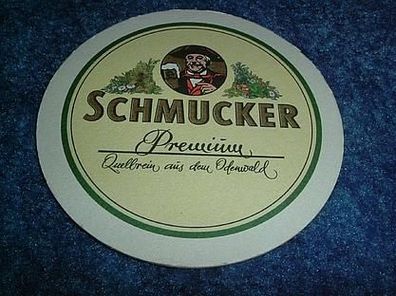 Bierdeckel--Schmucker Premium-Odenwald