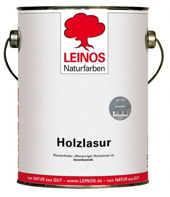 Leinos 261 Holzlasur für Innen 123 Friesenblau 2,5 l