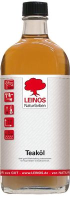 Leinos 223 Teaköl für Außen 0,25 l