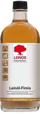 Leinos 230 Leinöl-Firnis für Innen & Außen 0,25 l