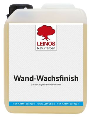 Leinos 350 Wand-Wachsfinish 2,50 l