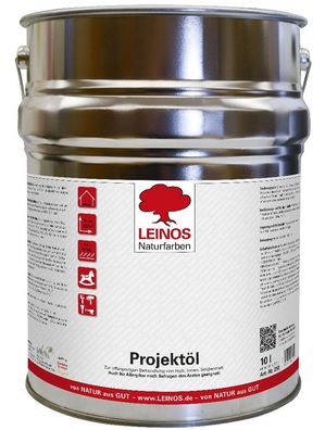 Leinos 250 Projektöl für Innen seidenglänzend 10 l