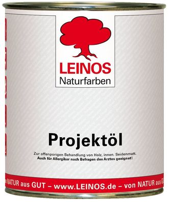 Leinos 250 Projektöl für Innen seidenglänzend 0,75 l