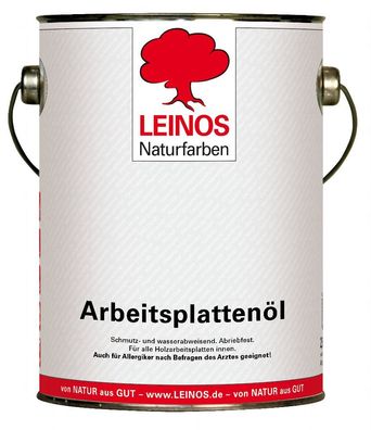 Leinos 280 Arbeitsplattenöl für Innen 2,5 l