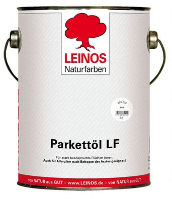 Leinos 253 Parkettöl LF 202 Weiß 10,00 Liter