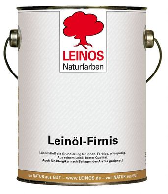 Leinos 230 Leinöl-Firnis für Innen & Außen 2,5 l
