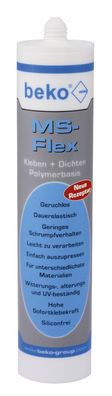 MS-Flex Kleb- und Dichtstoff 300 ml WEISS