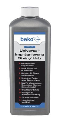 Beko TecLine Universal-Imprägnierung Stein/ Holz 5 l Kanister
