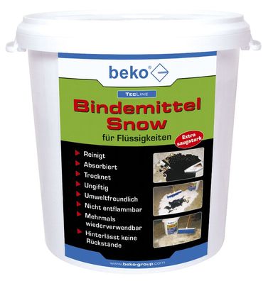 Beko TecLine Bindemittel Snow 600 g Schütte