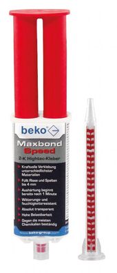 Beko Maxbond Speed 2-K Hightec-Kleber 28 g, inkl. 3 Zwangsmischer im Schiebeblister