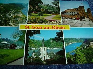 2541/ Ansichtskarte-St Goar am Rhein