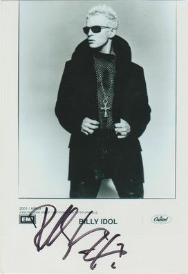 Billy Idol Autogramm