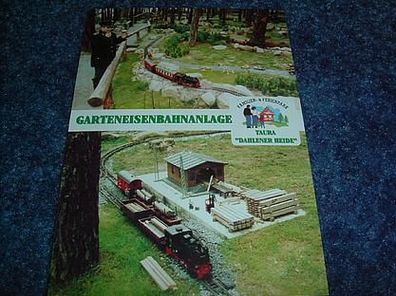 2581/ AK-Garteneisenbahnanlage-Taura-Dahlener Heide