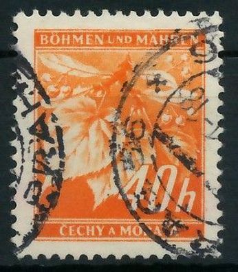 BÖHMEN MÄHREN 1939-1940 Nr 38 gestempelt X8269F2