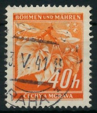 BÖHMEN MÄHREN 1939-1940 Nr 38 gestempelt X8269F6