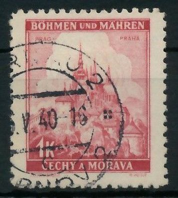 BÖHMEN MÄHREN 1939-1940 Nr 28 gestempelt X8282D6