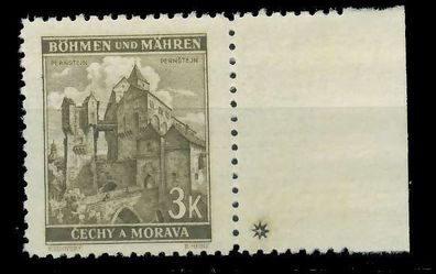 BÖHMEN MÄHREN 1941 Nr 72aPlSt1R postfrisch X828662