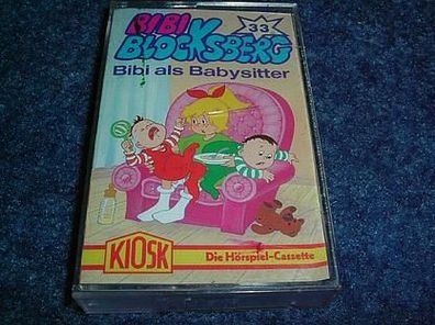 Hörspielkassette-Bibi Blocksberg-Bibi als Babysitter