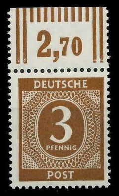 Kontrollrat Ziffern Nr 913 W OR postfrisch ORA X82D00A