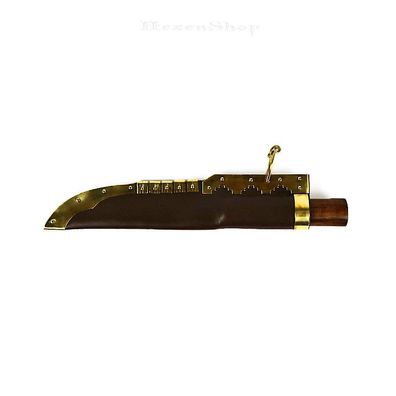 Wikingersax ca. 28 cm - Mittelalter Sax Dolch Messer Wikinger Walnussgriff