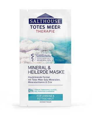 Salthouse Totes Meer Maske Mineral & Heilerde 2 x 7 ml