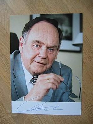 Sachsen-Anhalt Minister Karl-Heinz Daehre - Autogramm!