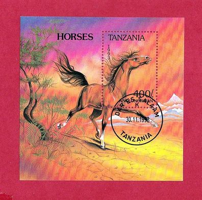 Großer Block Tansania - Pferdemotiv o