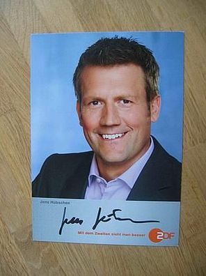 ZDF Fernsehmoderator Jens Hübschen - handsigniertes Autogramm!!!