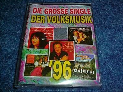 2 Musikkassetten-Die grosse Single der Volksmusik ´96