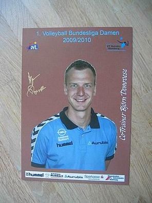 Volleyball-Bundesliga NA. Hamburg Björn Domroese - handsigniertes Autogramm!!!