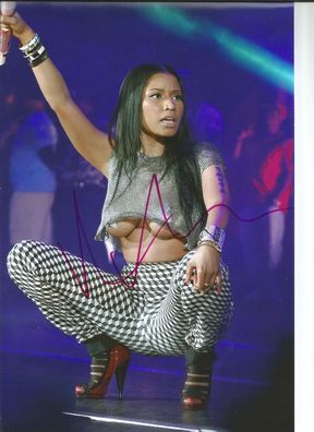 Nicki Minaj Autogramm Großfoto