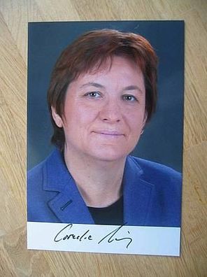 MdB Die Linke Cornelia Möhring - hands. Autogramm!