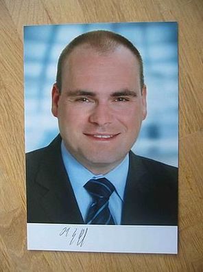 MdB CDU Holger Haibach - hands. Autogramm!