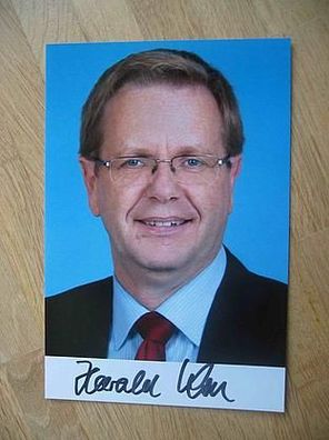 MdB Die Linke Harald Koch - handsign. Autogramm!