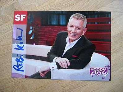SRF Fernsehmoderator Röbi Koller - handsigniertes Autogramm!!!