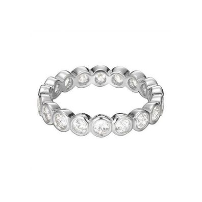 Esprit Damen Ring Silber Zirkonia Embrace ESRG92348A1