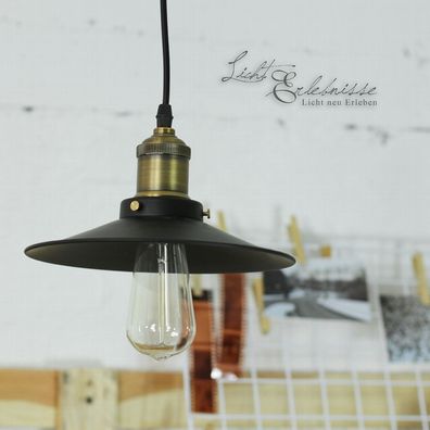 Vintage LED Hängeleuchte Loft 22cm Industrie Hängelampe Hampshire Pendelleuchte